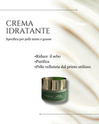 NatureSaudé moisturizing cream for combination and oily skin, reduces sebum and purifies skin