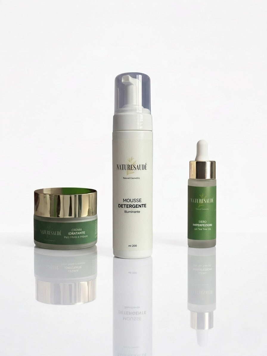 Routine Completa Naturesaudé – Mousse + Siero + Crema