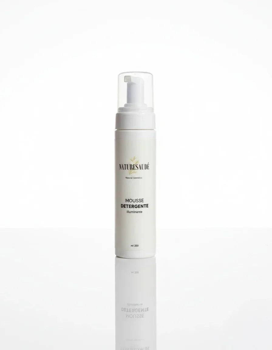 Mousse detergente illuminante