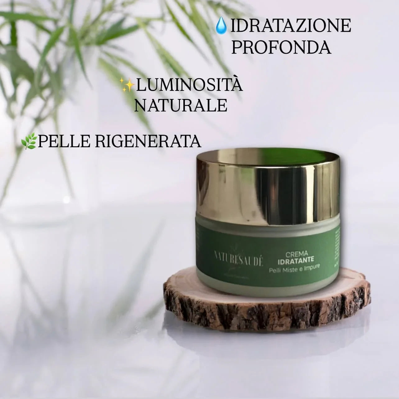 Crema idratante per pelle mista e impura